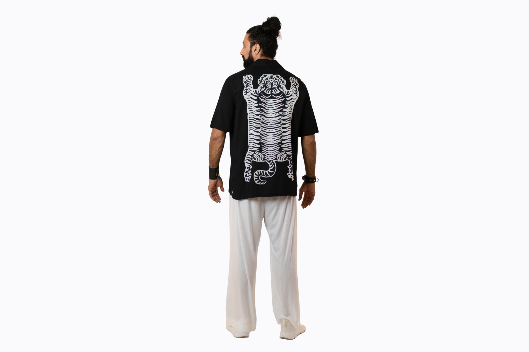 Oversized Ragged Tiger Shirt