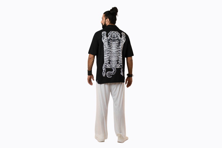 Oversized Ragged Tiger Shirt