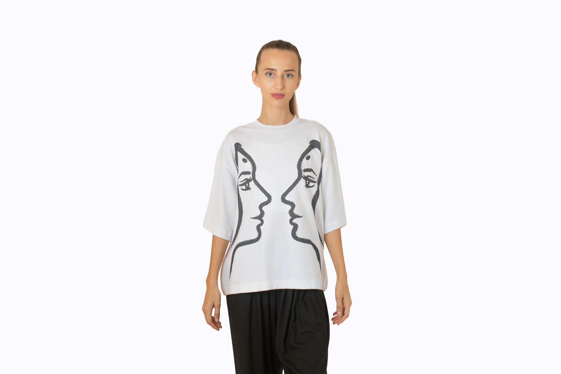 T-Shirt - Indian lady