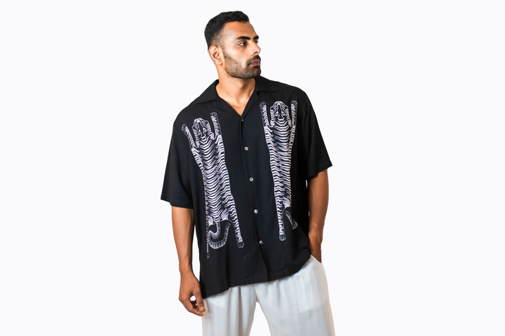 Oversized Tibetan Tiger Shirt