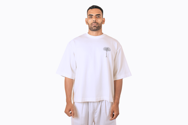 T-Shirt - Palm Rhinestone