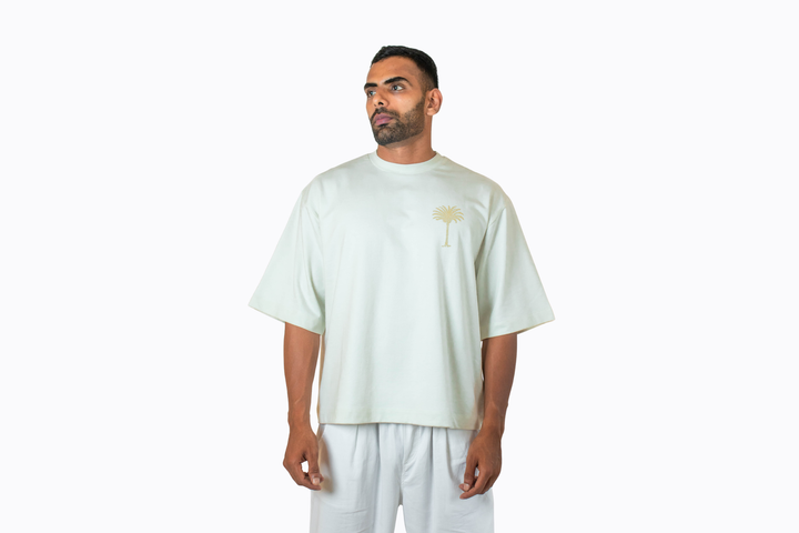 T-Shirt Palm Rhinestone