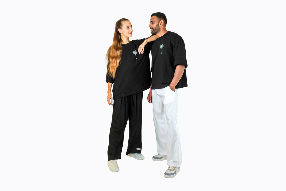 T-Shirt - Palm Rhinestone