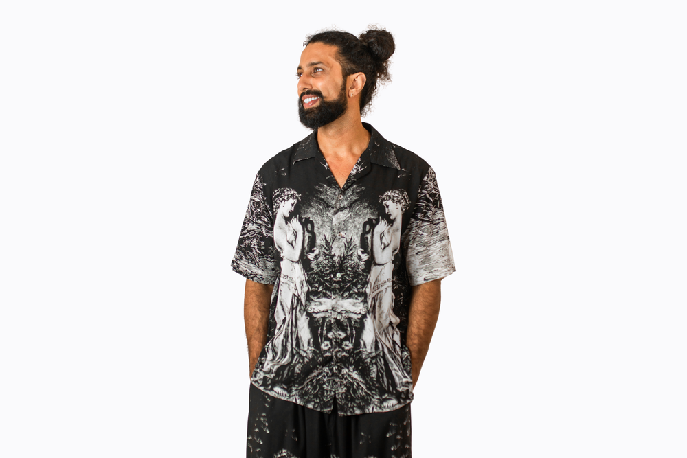 Oversized Grecian Lady Shirt