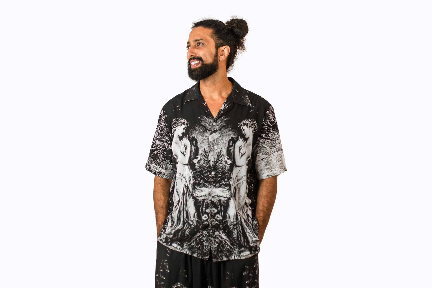 Oversized Grecian Lady Shirt