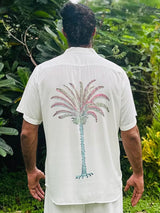 Palm Oversized Modal Digital Print Shirt