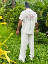 Palm Oversized Modal Digital Print Shirt